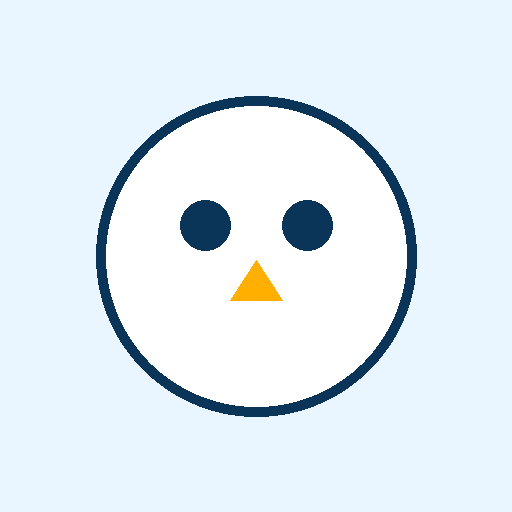 フレンドリーなフクロウのキャラクター